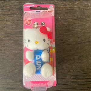 Hello Kitty plush PEZ dispenser keychain